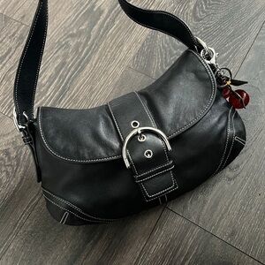 Black coach Soho bag